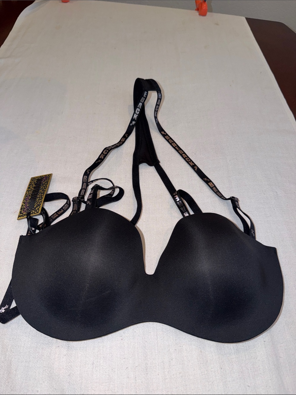 BAREBACK SexyBack Bra is Backless Strapless Bra Nude 38D